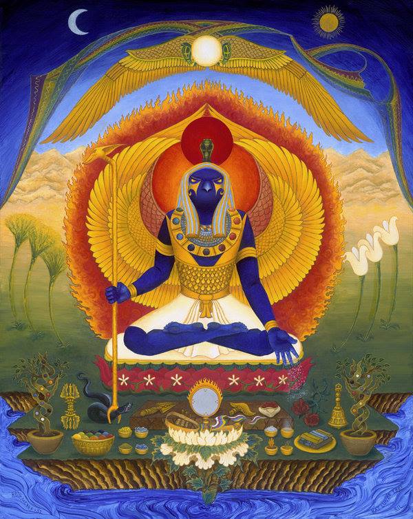 Thoth as Buddha